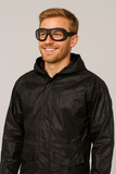 COMPLETO GIACCA PANTALONE ANTIPIOGGIA NERO CACCIA MOTO MIL TEC ART.10625002