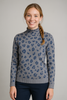 MAGLIONE DONNA RAGAZZA LUPETTO FANTASIA MARCA GAIA B. ART. 302