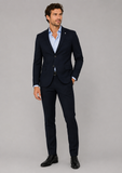 ABITO UOMO TWO-BI DROP 6 GIACCA  DUE BOTTONI SPACCHI IMPUNTURE PANTALONE ART. A136
