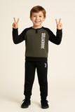 PIGIAMA BAMBINO HERMET JUVENTUS CALDO COTONE SERAFINO POLSINI LOGO ART. T30 1190