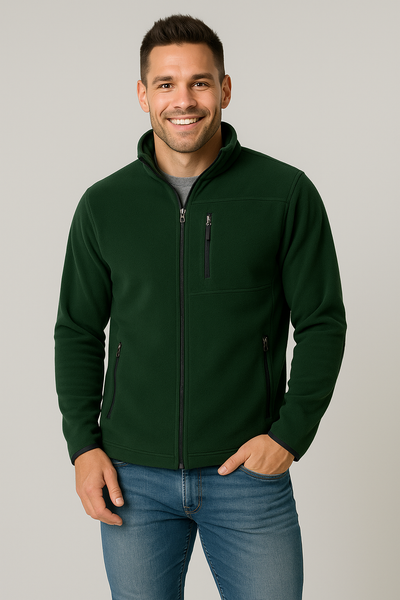 PILE UOMO BASILE FULL ZIP TASCHE  ZIP TASCHINO ART.BE0114