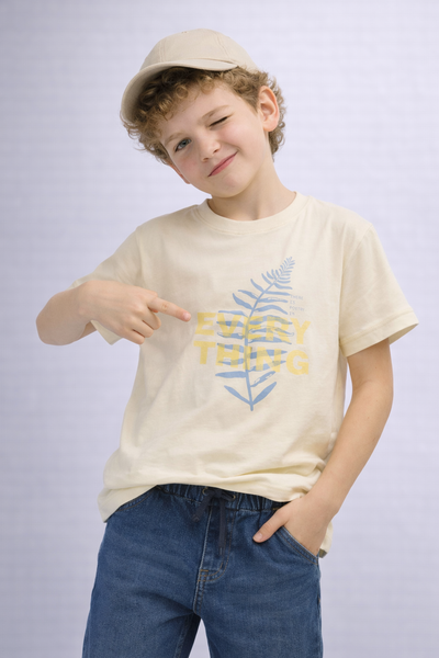 T-SHIRT RAGAZZO ZIPPY GIROCOLLO MANICA CORTA STAMPA COTONE ART. ZKBAP0303-26025