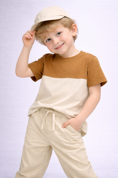 PANTALONI BAMBINO ZIPPY LINO COTONE ELASTICO COULISSE TASCHE ART. ZBBAP0401-26006