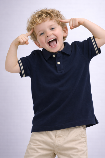 POLO BAMBINO ZIPPY MANICA CORTA PIQUE COTONE ART. ZBBAP0301-26001