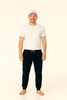 PANTALONE TUTA JERSEY POLSINO UOMO RAGAZZO MARCA BRUGI ART. F44C