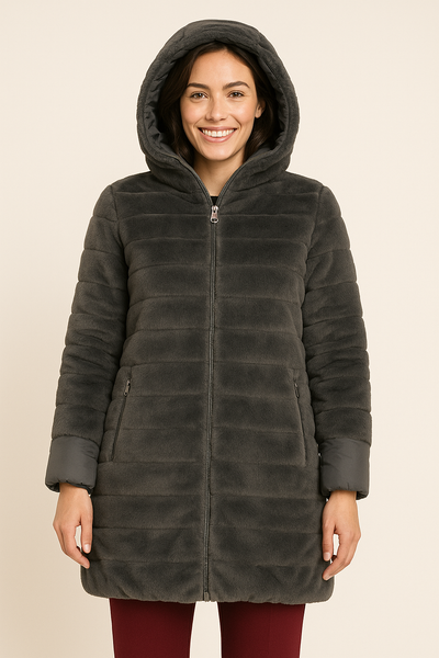 PELLICCIA ECOLOGICA  INCOR ART AMAIA REVERSIBILE