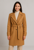 CAPPOTTO DONNA RAGAZZA UN PETTO CINTURA TASCHE MARCA EDAS ART. CAPIENTE