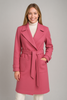 CAPPOTTO DONNA RAGAZZA LUNGO DOPPIO PETTO CINTURA TASCHE MARCA EDAS ART. CIVICO