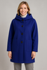 CAPPOTTO DONNA RAGAZZA BOTTONI CAPPUCCIO TASCONI MARCA GRIFFAI ART. 4552