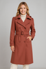 CAPPOTTO DONNA RAGAZZA REVERS MANICHE SBUFFO TASCHE CINTURA MARCA MULISH ART.FROZENP04
