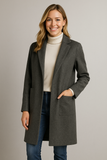 CAPPOTTO DONNA RAGAZZA PANNO SFODERATO TASCHE MARCA LOSAN ART.1222004AL