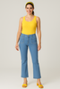 JEANS ZAMPA  TASCHE ELASTICIZZATO DONNA EMANUELA COSTA ART. EC6772