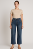 JEANS PALAZZO DONNA TASCHE MISTO COTONE COMODO  GRIFFAI ART. 6162