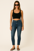 JEANS SKINNY DONNA VITA ALTA 5 TASCHE ELASTISTIZZATO  GRIFFAI ART. 6152