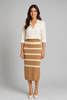 GONNA DONNA RAGAZZA MAGLIA LUNGA RIGHE ELASTICO MARCA GAIA B ART. 811
