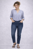 JEANS DONNA EMANULA COSTA JEGGINGS ELASTICIZZATO TASCHE ART. EC6851