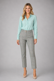 PANTALONE DONNA FANTASIA TASCHE ZIP BOTTONE MARCA COVERI COLLECTION ART. CC416