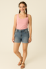 SHORT DENIM DONNA CINQUE TASCHE  MISTO COTONE TIFFOSI ART. 10059574