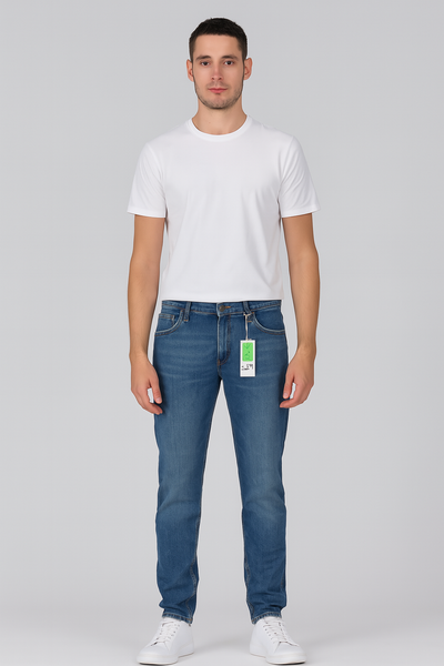 JEANS UOMO RAGAZZO CINQUE TASCHE SLIM FIT MARCA LOSAN ART. LMNAP0401 24016