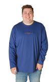 T-SHIRT UOMO CONFORMATA MANICA LUNGA GIROCOLLO GARZATA STAMPA MARCA COVERI ART. OTJ3650