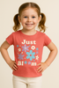 T-SHIRT BIMBA COTONE STAMPA  LOSAN ART. LKGAP0303-25005