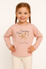 MAGLIA BAMBINA GIROCOLLO MANICA LUNGA STELLE PAILLET MARCA LOSAN ART.226-1010AL