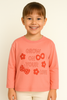 T-SHIRT BAMBINA  COTONE STAMPA GIROCOLLO LOSAN ART. LKGAP0303-25001