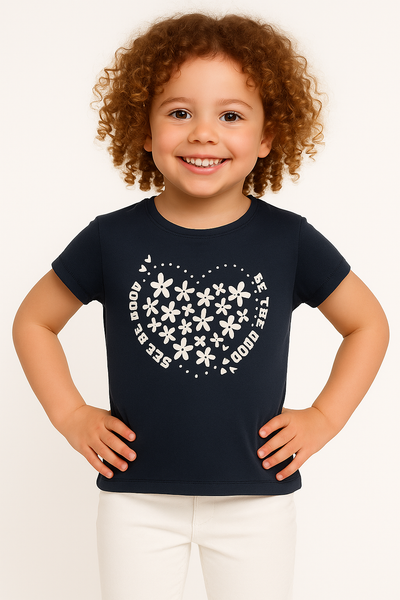 T-SHIRT BAMBINA COTONE STAMPA  LOSAN ART. LKGAP0303-25012