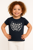 T-SHIRT BAMBINA COTONE STAMPA  LOSAN ART. LKGAP0303-25012