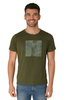 T-SHIRT UOMO COTONE MEZZA MANICA GIROCOLLO STAMPA MARCA SEA BARRIER ART. ZABA