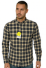 CAMICIA UOMO RAGAZZO FLANELLA BUTTON DOWN TASCHINO MARCA LOSAN ART. LMNAP0102 24059