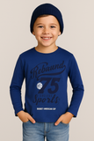 MAGLIA BAMBINO BIMBO COTONE GIROCOLLO STAMPA MARCA MIX'N MATCH ARNETTA ART. 72601