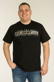 T-SHIRT UOMO COTONE MEZZA MANICA GIROCOLLO STAMPA MARCA 762 DESIGN ART.T233