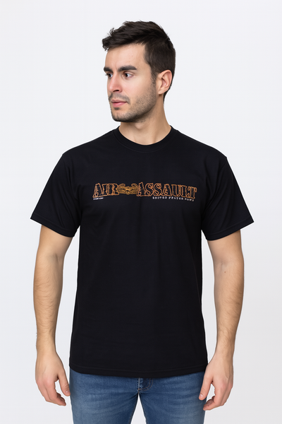 T-SHIRT UOMO COTONE MEZZA MANICA GIROCOLLO STAMPA MARCA 762DESIGN ART. T180