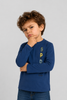 MAGLIA BIMBO ZIPPY GIROCOLLO BOTTONI MANICA LUNGA COTONE ART. ZBBAP0303-26059