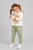 PANTALONE BIMBA ZIPPY FELPATO ELASTICO REGOLABILE POLSINI ART. ZBGAP0401-26029