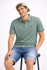 POLO UOMO RIFLE COTONE BOTTONI COLLETTO RIGHE MEZZA MANICA ART.RFP251