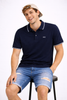 POLO UOMO RIFLE COTONE BOTTONI COLLETTO RIGHE MEZZA MANICA ART.RFP251