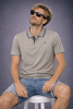 POLO UOMO P.CLUB MANICA CORTA PIQUE SPACCHI COTONE ART. P226098