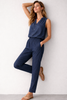 PANTALONI DONNA CUORE A CUORE DENIM LEGGERO ELASTICO TASCHE COTONE ART. JD0044