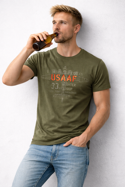 T-SHIRT UOMO AVIREX MANICA CORTA STAMPA COTONE ART. AX0698