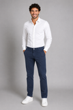 PANTALONI UOMO DROP 4 5 TASCHE ZIP BOTTONE MARCA LUIGI MORINI ART. 4065 MIKE