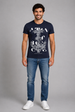 T-SHIRT MAGLIETTA UOMO FANTASIA COTONE MARCA GAS ART. 91743