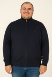 MAGLIONE CALIBRATO UOMO RAGAZZO VISCOSA APERTO ZIP COVERI ART.OTR1768