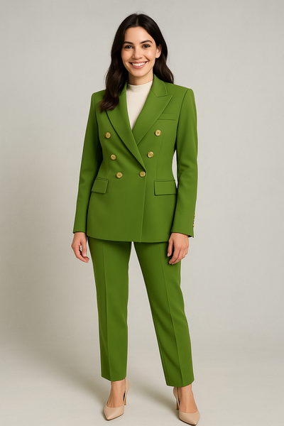 TAILLEUR DONNA RAGAZZA DOPPIO PETTO BOTTONI CERNIERA MARCA LAURA BIAGIOTTI  ART. 1208