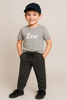 PANTALONE TUTA BAMBINA TASCHE COULISSE LUREX MARCA LOSAN ART.226-6036AL