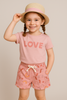 SHORT BAMBINA  COTONE ELASTICOTASCHE UNICORNI MARCA LOSAN ART.216-6015AL