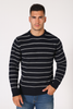 MAGLIONE UOMO RAGAZZO GIROCOLLO MISTO LANA POLSINI MARCA NAVIGARE ART.220371