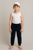 PANTALONE TUTA FELPATO BAMBINO ELASTICO IN VITA TASCHE MARCA LOSAN ART.1256661AL