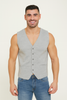 GILET UOMO RAGAZZO MISTO LANA BOTTONI TASCHINI MARCA SPORTING MARE ART. 2500/161BT